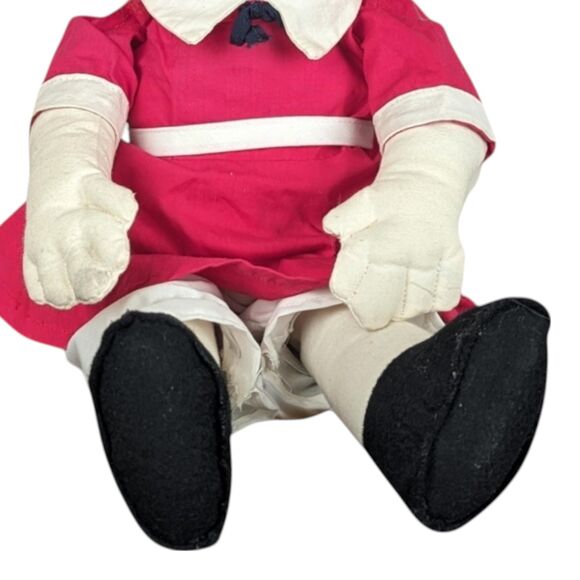 Vintage Little Orphan Annie Plush Doll: 17 Inch Collectible Rag Doll - Picture 2 of 7